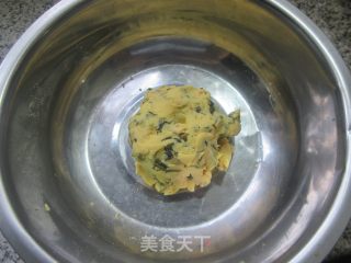 开洋咸菜玉米煎饼的做法步调：6