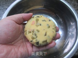 开洋咸菜玉米煎饼的做法步调：7