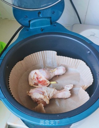 洋葱烤鸡腿的做法步调：3