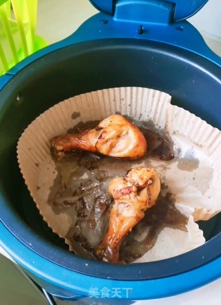 洋葱烤鸡腿的做法步调：6