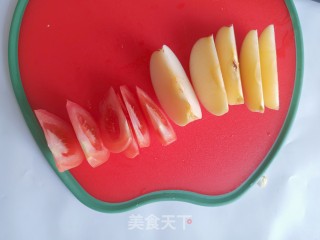 鸡胸肉果蔬沙推的做法步调：2