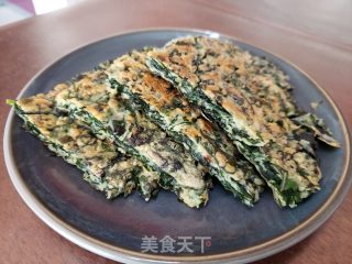 紫苏叶鸡蛋煎饼的做法步调：11