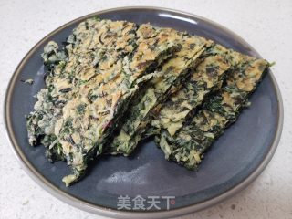 紫苏叶鸡蛋煎饼的做法步调：10