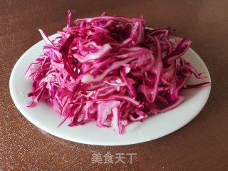 凉拌紫苦蓝的做法步调：4