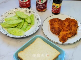 浅易版三明治的做法步调：10