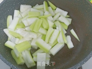 浑炒蒲瓜的做法步调：5