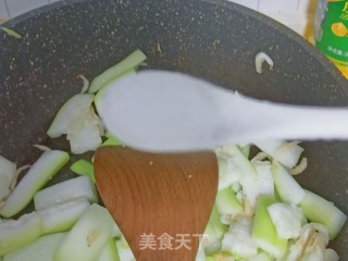 浑炒蒲瓜的做法步调：7