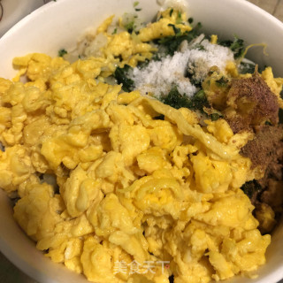 小利剑菜鸡蛋火饺的做法步调：8