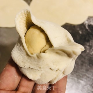 着花馒头的做法步调：9