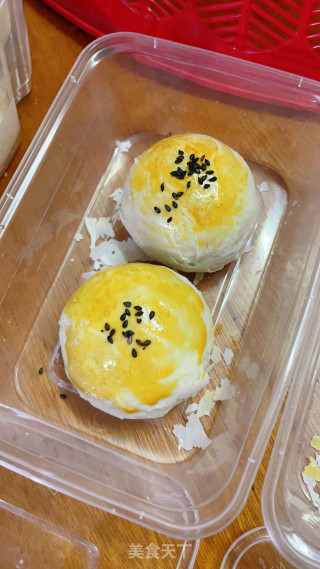 蛋黄酥的做法步调：19