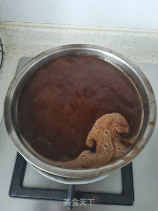 椰汁烧仙草苦品的做法步调：4