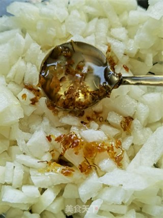 春梨膏木樨生果冻的做法步调：3
