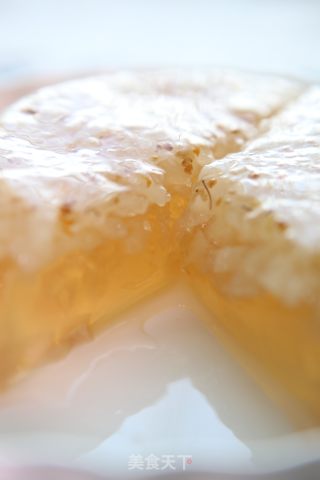 春梨膏木樨生果冻的做法步调：11