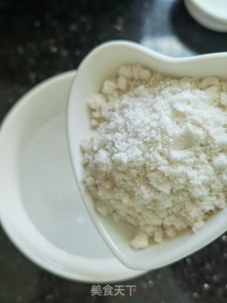 春梨膏木樨生果冻的做法步调：4