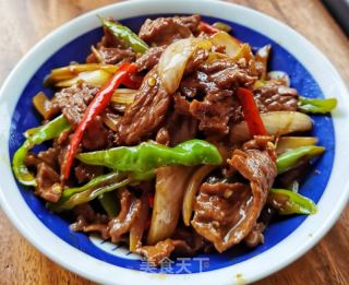 洋葱炒牛肉的做法步调：13