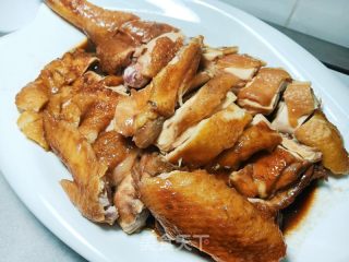 坚皮酱油鸡的做法步调：8