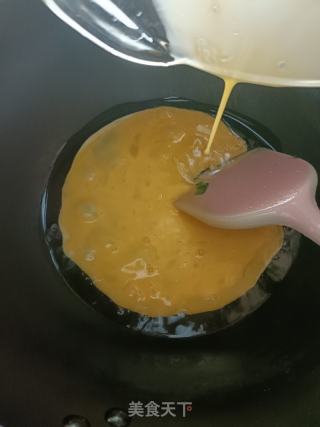 春葵炒鸡蛋的做法步调：2