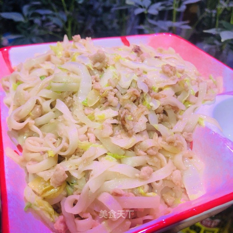 肉终炒里的做法
