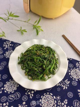 氛围炸锅烤韭菜的做法步调：12