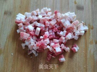 八宝蔬菜丁的做法步调：1