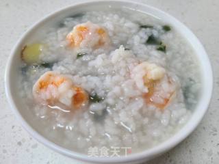 紫苏虾仁粥的做法步调：11