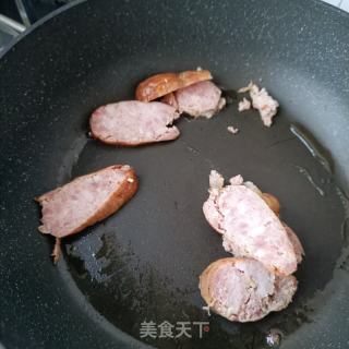 子姜拌烤肠的做法步调：10