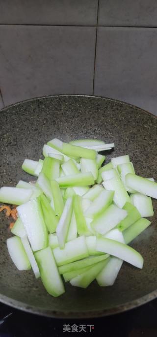 虾米节瓜汤的做法步调：5