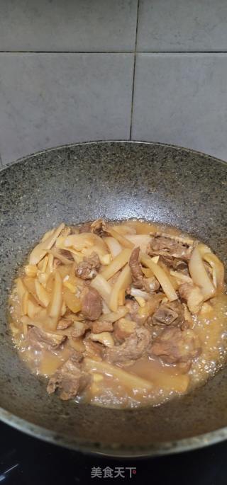 泡子姜烧鸭子的做法步调：7