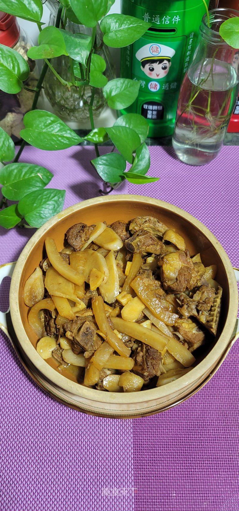 泡子姜烧鸭子的做法