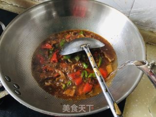 牛肉炒里片的做法步调：11