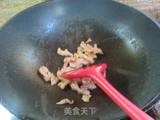 鸡胸肉炒藊豆的做法步调：6
