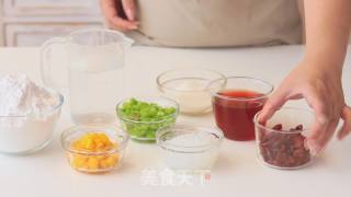 传统广式小吃   生果钵仔糕的做法步调：1