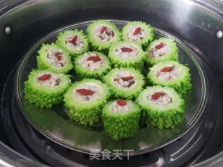 苦瓜酿肉的做法步调：15