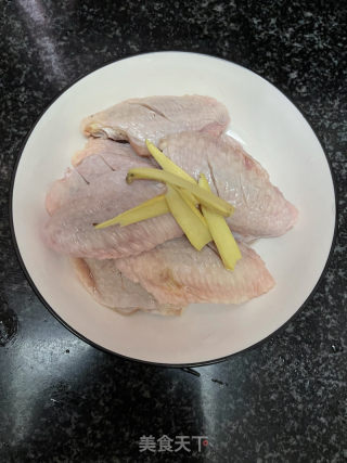 菠萝烤翅的做法步调：2