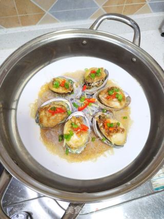 鲍鱼蒸粉丝的做法步调：10