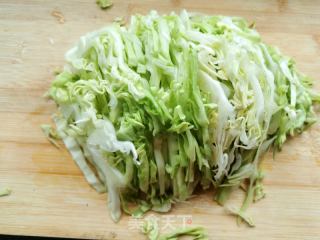 圆利剑菜拌粉丝的做法步调：2