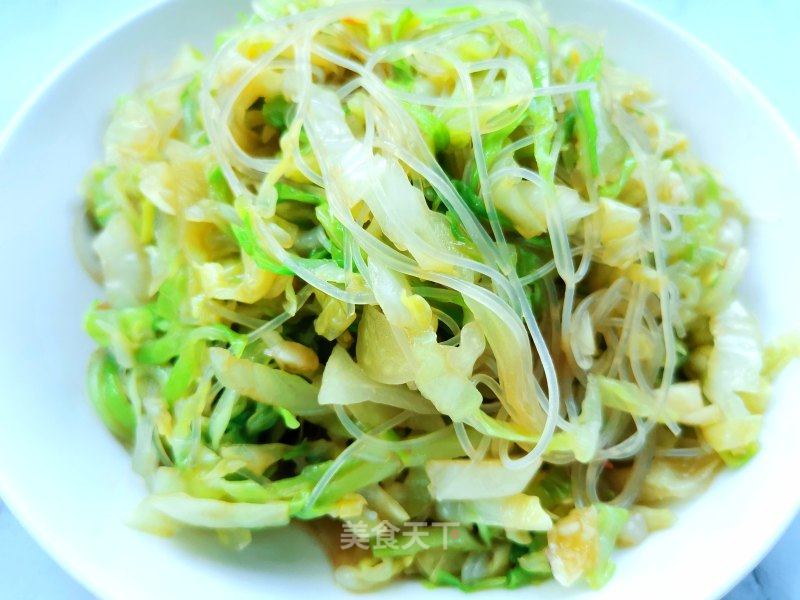 圆利剑菜拌粉丝的做法
