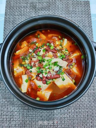 豆花牛肉的做法步调：17