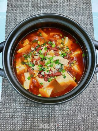 豆花牛肉的做法步调：18