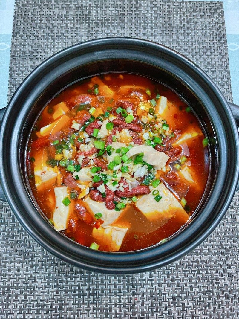 豆花牛肉的做法