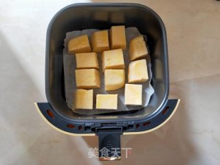 治愈系下战书茶之北瓜烤奶的做法步调：6