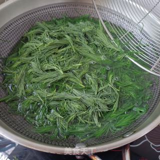 蒜泥毛蓬菜的做法步调：2