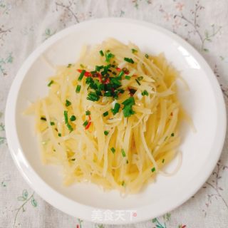 醋溜土豆丝的做法步调：10