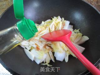 家山笋炒年夜娃娃菜的做法步调：7