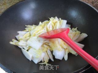 家山笋炒年夜娃娃菜的做法步调：5