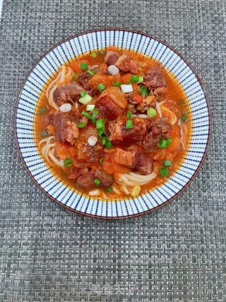 番茄牛腩里的做法步调：21