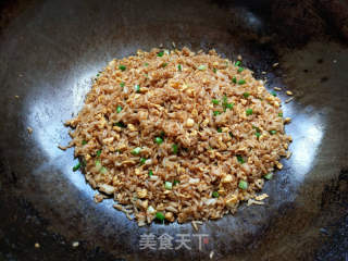 酱油蛋炒饭的做法步调：7