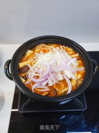 热呼呼的烩菌菇的做法步调：6