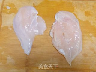 氛围炸锅烤鸡排的做法步调：1