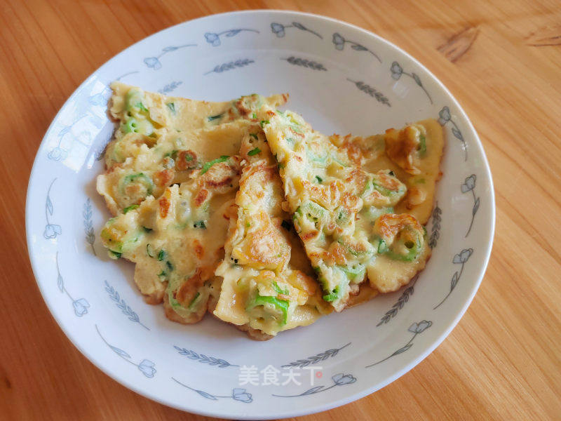 春葵鸡蛋饼的做法